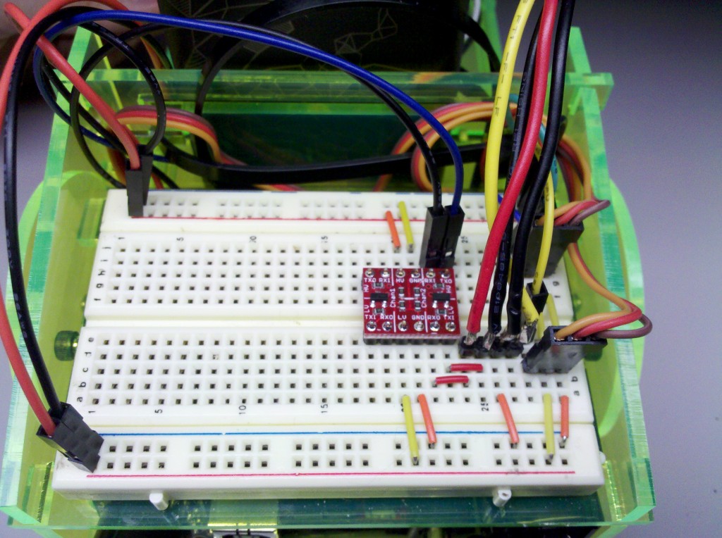 Logic level converter from Sparkfun